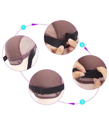 12PCS Adjustable Wig Bands for Wig Making - Elastic Hair Bands for Sewing Wig Caps - 1x12inch - Buy Online on GoSupps.com