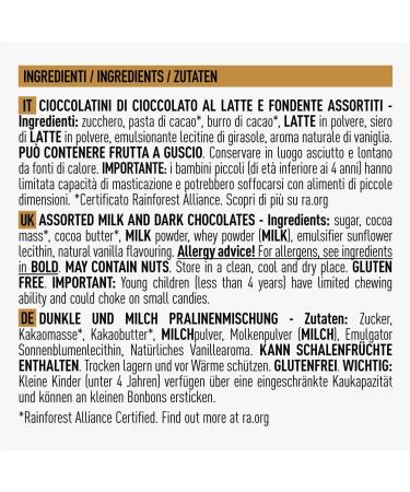  Perugina Perugina Grifo Dark Chocolate and Milk Chocolate 200 g Pack of 6 - Buy Online on GoSupps.com