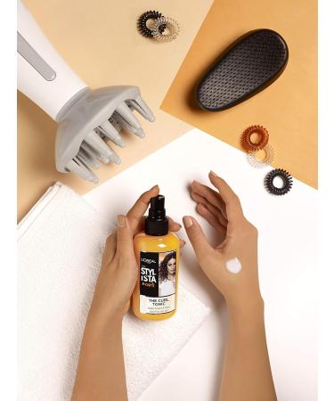 L'Oral Paris Stylista The Curl Tonic Haarspray - 200 ml - Voor vrouwen - Buy Online on GoSupps.com