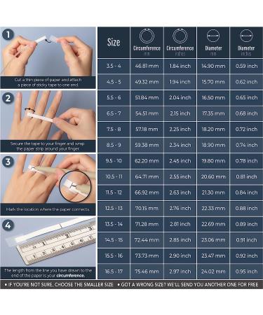ThunderFit Women Silicone Wedding Bands - Breathable Leaf Cross Pattern Rings | Rose Gold | Black | Galaxy - 4mm Wide, Size 5.5-6 (16.5mm) - Buy Online on GoSupps.com