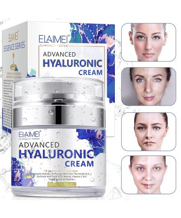 Advanced Hyaluronic Acid Face Moisturizer | Deep Hydration & Dark Spot Reduction | 1.7oz for All Skin Types - Buy Online on GoSupps.com