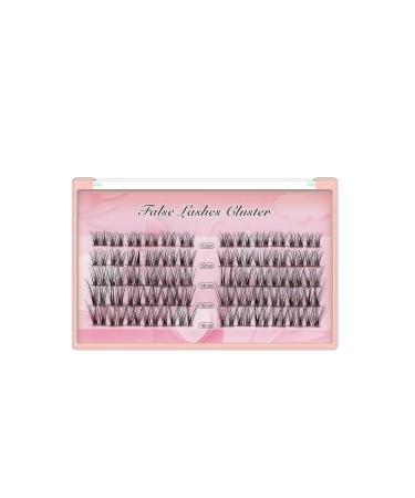 Buy Black D Curl Cluster Lashes - Mixed Sizes 10-16mm | High-Quality Faux Eyelash Extensions for International Shipping - Buy Online on GoSupps.com