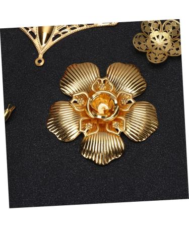 COHEALI 37pcs Bridal Headpiece Gold Butterfly Charm Metal Hollow 3d Charms Crafts Hollow Out Bride Beads - Buy Online on GoSupps.com