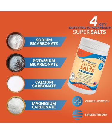 Dr. Liz Cruz Super Salts | Electrolyte Hydration Powder for Fasting | No Sugar Gluten or Artificial Flavors | 500g - Buy Online on GoSupps.com