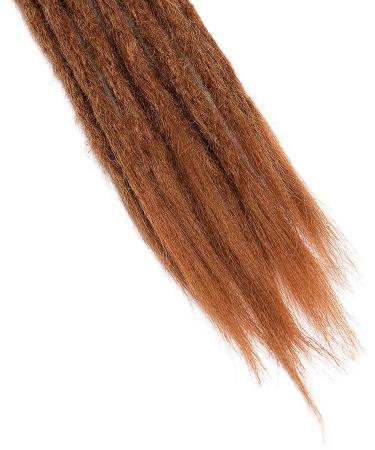 Buy SEGO 10 Strands Dreadlocks Braids Extensions | Synthetic Crochet Dreads Hair - Chestnut Brown (50cm) - Handmade Quality Hair Extensions for Ultimate Style - Buy Online on GoSupps.com