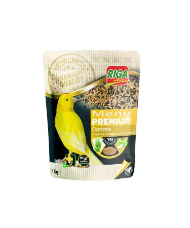 Riga - Premium Canary Menu - Blend of Seeds, Cereals and Plant Proteins - Tri-Nutrition Concept - Helps Optimal Intestinal Fu