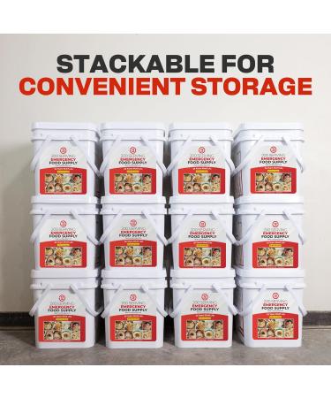 72HRS Emergency Food Supply Kit 2000 Cal/Day 25-Year Shelf Life Survival Food for Camping & Preparedness 200 Servings & 1-12 Month Packages - Buy Online on GoSupps.com