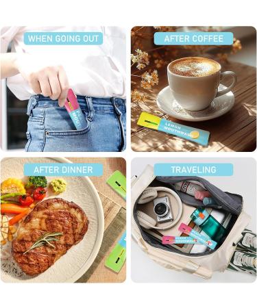 3 Flavors Mini Mouthwash Travel Size Portable Individual Travel Mouth Wash for Fresh Breath Refreshing Long Lasting Gentle Oral Care Mouthwash Packs(Pack of 60) - Buy Online on GoSupps.com