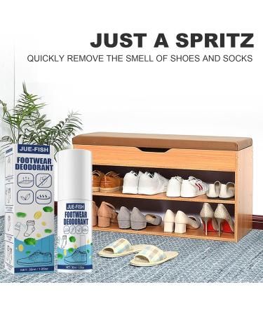 30ml Natural Shoe Socks Foot Deodorant Odor Spray Eliminates Odor Removal AntiBacterials Antifungals Shoes and Socks Refresher Sporter Leoly - Buy Online on GoSupps.com