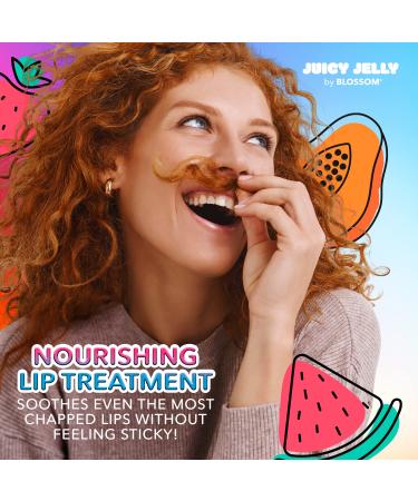 Blossom Juicy Jelly Lip Oil & Color Changing Lip Balm Bundle - Watermelon/Red - Buy Online on GoSupps.com
