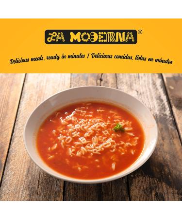 La Moderna Alphabet Pasta  Noodles  Durum Wheat  Protein  Fiber  Vitamins  7 Oz  Pack of 20 - Buy Online on GoSupps.com