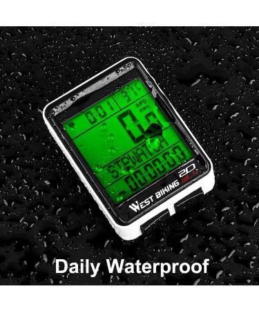 IcocoPro Wireless Bicycle Computer - Waterproof LCD 5 Languages Multifunctional & Military-Grade Performance - Buy Online on GoSupps.com