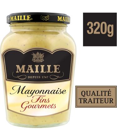 Maille Mayonnaise Nature Fins Gourmets Bocal 320 g - Lot de 3 Maille Mayonnaise Nature Fins Gourmets Bocal 320g set of 3 - Buy Online on GoSupps.com