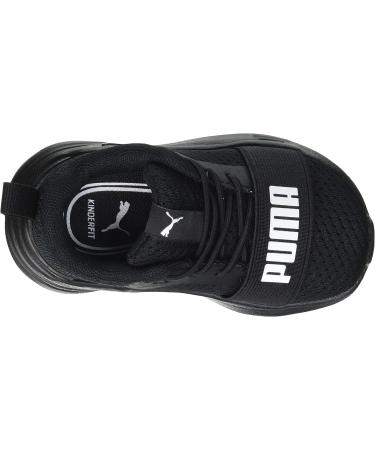 PUMA Unisex Kids Wired Run Ac Inf Sneaker - Child 8.5 UK - Black/White - Buy Online on GoSupps.com