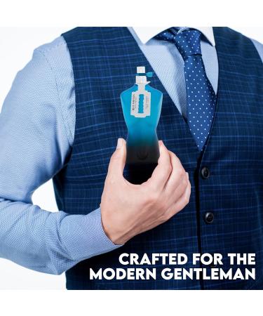 Blue For Men Ultra Sensual Woody Fragrance for Men | Long Lasting Cologne Aromatic Scent Eau de Parfum Natural Spray - Great Holiday Gift 3.4 Fl Oz/100 Ml - Buy Online on GoSupps.com