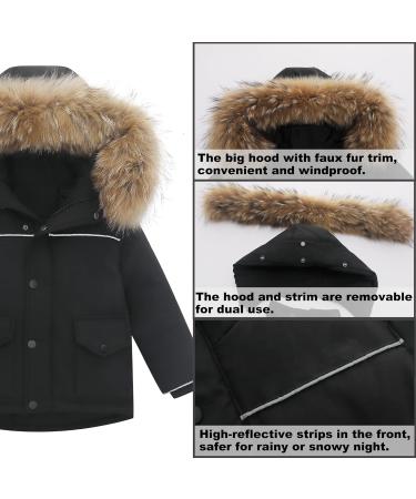 Kids 2-Piece Snowsuit Set | Winter Ski Suit with Hooded Jacket and Bib Pants | Toddler Ultralight Skisuit (18-24 Months) - Buy Online on GoSupps.com