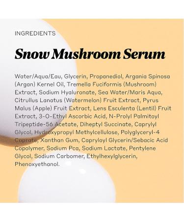 Volition Beauty Snow Mushroom Water Facial Serum - Hydrating & Renewing Face Serum with Snow Mushroom Extract - 30ml - Buy Online on GoSupps.com