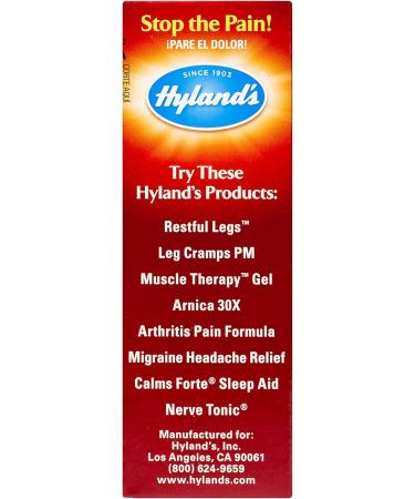 Hyland's Leg Cramps Relief - Fast-Acting Homeopathic Solution for Leg Cramps | Shop Internationally - Buy Online on GoSupps.com