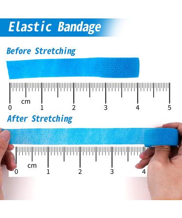 24 Pack Rainbow Color Self Adherent Bandages Wrap - 1 Inch X 5 Yards Cohesive First Aid Tape for Sports Injuries - Elastic Self Adhesive Athletic Tape for Wrist, Ankle - Buy Online on GoSupps.com