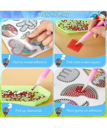 Zonon 36-Piece Diamond Painting Stickers - DIY Gem Craft Kit for Kids - Buy Online on GoSupps.com
