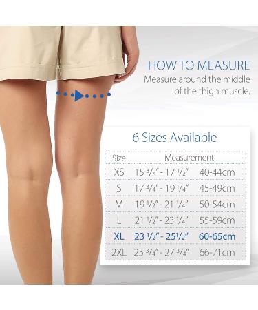 Swede-O Thermal Vent Thigh/Hamstring Sleeve - XLarge | Enhanced Support & Comfort | International Shipping Available - Buy Online on GoSupps.com