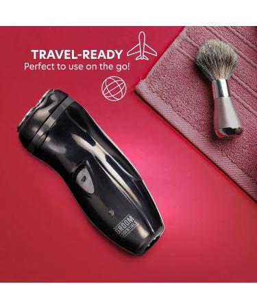 Groom Essentials 3D Rotary Electric Shaver for Men | Rechargeable Razor with Pop-up Trimmer | Ergonomic Dual Blade Guards 3 Floating Heads - Buy Now - Buy Online on GoSupps.com