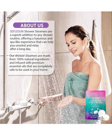 Shower Steamers Aromatherapy - 16 Pack Shower Bombs with Essential Oils Personal Care Birthday Gifts for Women Gifts for Mom Valentines Day Gifts for Her Him - Buy Online on GoSupps.com