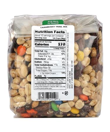 Bergin Fruit and Nut Company Cranberry Trail Mix 16 oz - Healthy Snack - Buy Online on GoSupps.com
