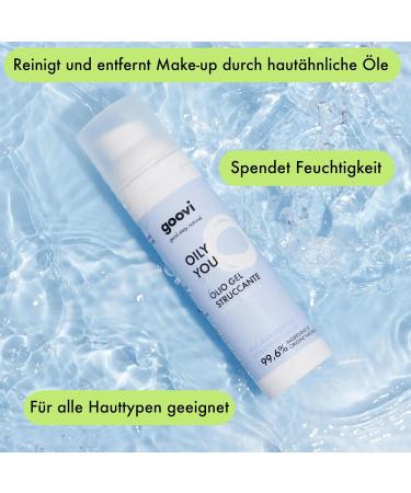  Goovi GOOVI Oily You Cleansing Oil - Oil-based makeup remover - Facial cleansing oil - 75 ml - Buy Online on GoSupps.com