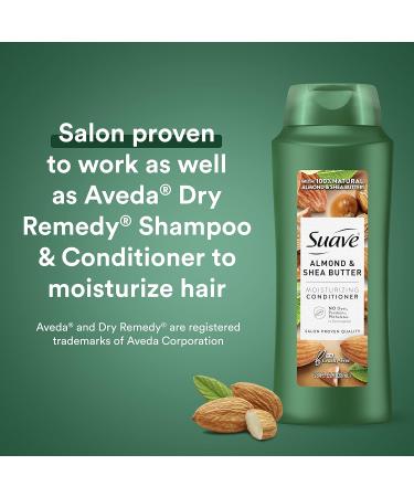 Suave Professionals Moisturizing Conditioner for Dry Hair | Almond & Shea Butter | Paraben-Free Dye-Free | 28 oz - Hydrate & Nourish - Buy Online on GoSupps.com