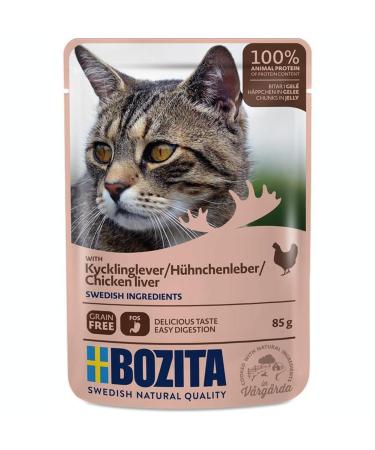 Bozita Canapes in jelly with chicken liver - 12 x 85 g