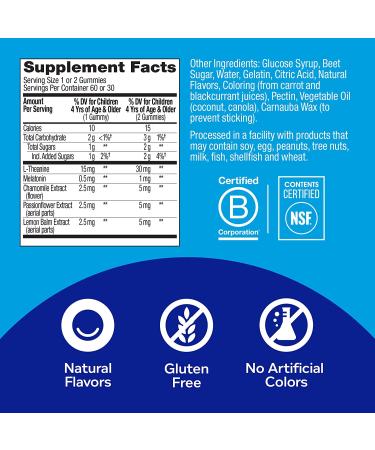 Olly Melatonin Gummies Razzberry - 60 Count | Sleep Aid & Restful Night - Buy Online on GoSupps.com