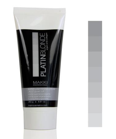 Makki Platinum Blonde Lightening Cream with Argan Oil and Collagen
