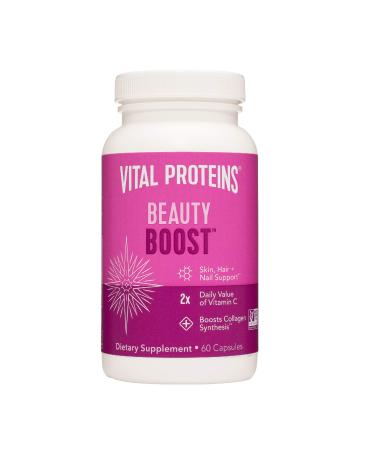 Vital Proteins Biotin Capsule Supplement - 1500mcg of Biotin per Serving (500% DV) Hair Skin Nail Support* Boost Collagen Synthesis