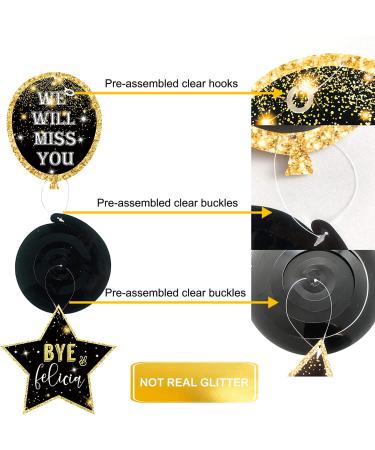 Farewell Party Supplies Kit - We Will Miss You Decorations, Going Away Banner - Perfect for Retirement, Job Change Celebrations - Buy Online on GoSupps.com