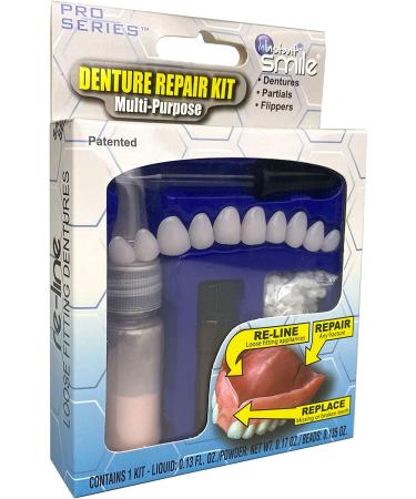 Instant Smile Denture Repair Kit - Multi Purpose Solution for Quick Fixes - Buy Online on GoSupps.com