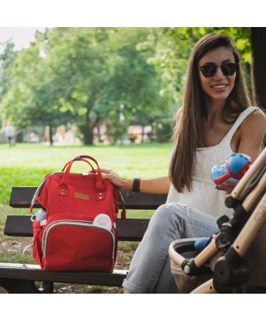 NEVEQ Baby Wrap Backpack - Waterproof Multi-Compartment Travel Diaper Bag with Large Capacity for Parents - Buy Online on GoSupps.com