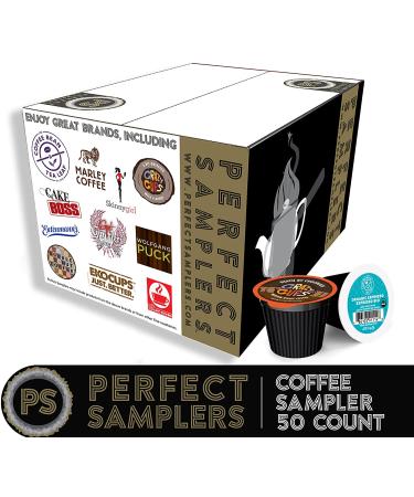 Crazy Cups Perfect Samplers Premium Coffee Variety Pack - 50 Count - Buy Online on GoSupps.com