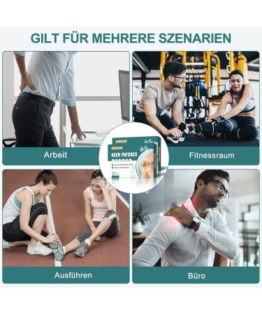 Buy Mymulike Knee Pain Relief Plaster - 60 Pieces | Effective Pain Relief for Knees Back Neck & Shoulders - International Shipping Available - Buy Online on GoSupps.com