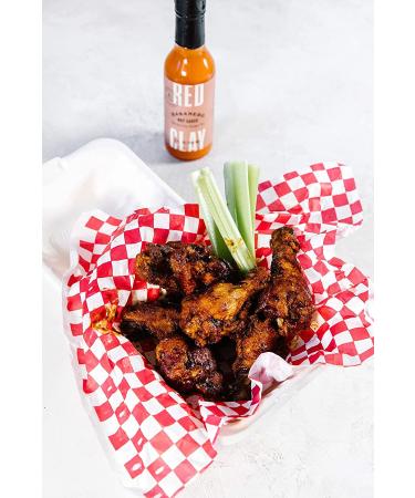 Red Clay Hot Habanero Sauce - 5oz Spicy Gourmet Condiment - Buy Online on GoSupps.com