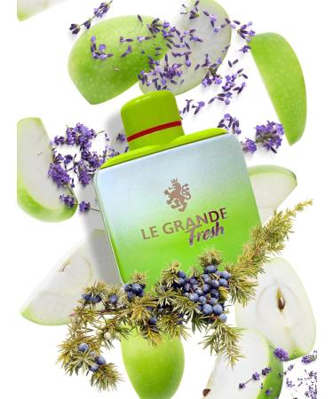 LE GRANDE FRESH POUR HOMME EAU DE TOILETTE 3.4 FL. Oz. Fresh and sparkling men's fragrance. - Buy Online on GoSupps.com