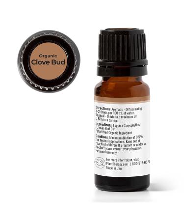 Buy Plant Therapy Organic Clove Bud Essential Oil 100% Pure - USDA Certified Organic Aromatherapy Oil (10 mL - Buy Online on GoSupps.com