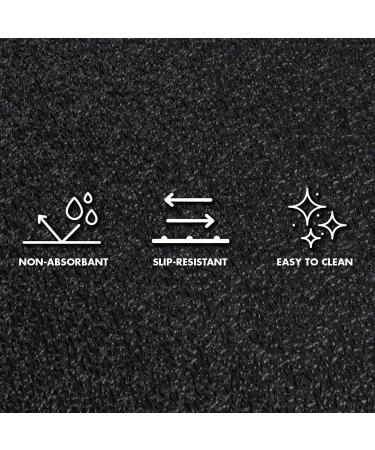 MotionTex Exercise Equipment Mat for Under Stationary Bike 24" x 48" - Buy Online on GoSupps.com