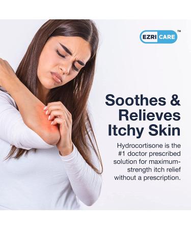 Hydrocortisone Ointment USP 1% 1.05oz - Maximum Strength Anti-Itch Relief for Rash, Allergy, Psoriasis, Eczema - Mosquito & Bug Bite Itch Relief - 4 Pack - Buy Online on GoSupps.com