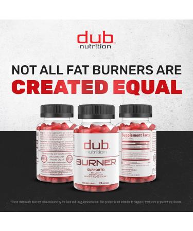 Dub Nutrition - Burner - Advanced Supplement - Comprehensive and Effective Solution for Wellness and Vitality - 90 Capsules - Buy Online on GoSupps.com