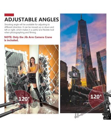 Neewer 70 Carbon Fiber Jib Arm Camera Crane w/ Quick Shoe Plate - Supports DSLR Video Cameras up to 8kg/17.6lbs - Buy Online on GoSupps.com