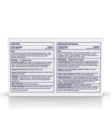 ASEPXIA Activated Charcoal Acne Treatment Bar Soap with Salicylic Acid 4oz - Buy Online on GoSupps.com