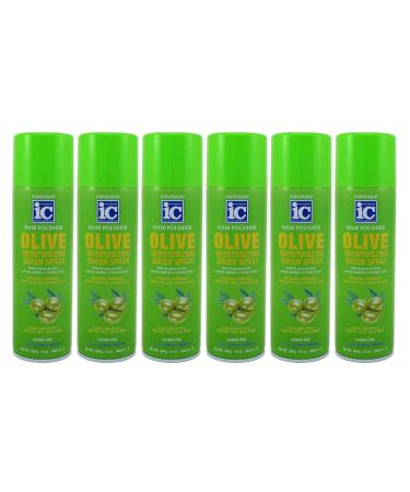 Fantasia Olive Sheen Moist Spray 14 Ounce (414ml) (6 Pack) - Buy Online on GoSupps.com