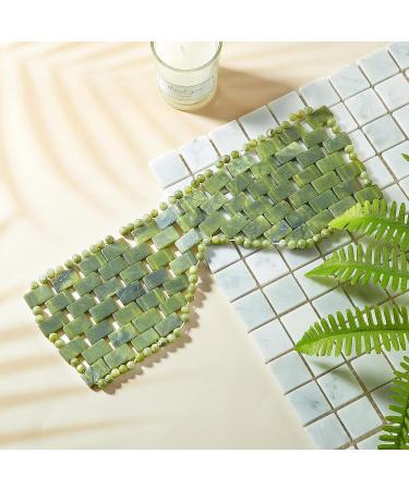 SATINIOR Jade Eye Mask - Hot/Cold Green Jade Facial Mask for Soothing Relief, Women Men Sleep Mask - Buy Online on GoSupps.com