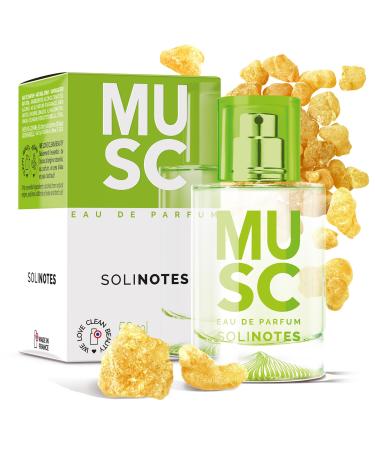 SOLINOTES Musk Perfume for Women - Eau De Parfum | Delicate Floral and Soothing Scent - Made in France - Vegan - 1.7 fl.oz